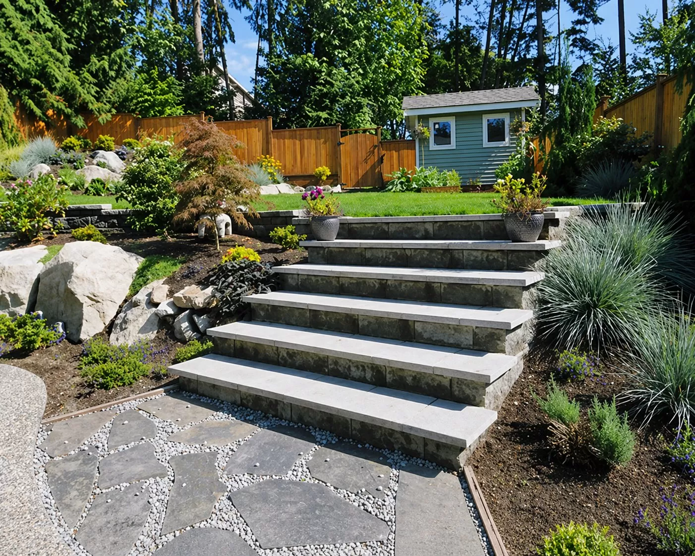 Landscaping and pool fill ins